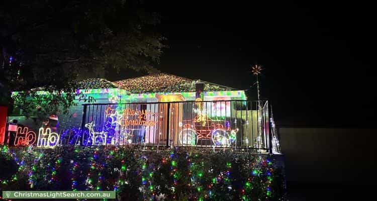 Christmas Light display at 4 Gillespie Parkway, Baldivis