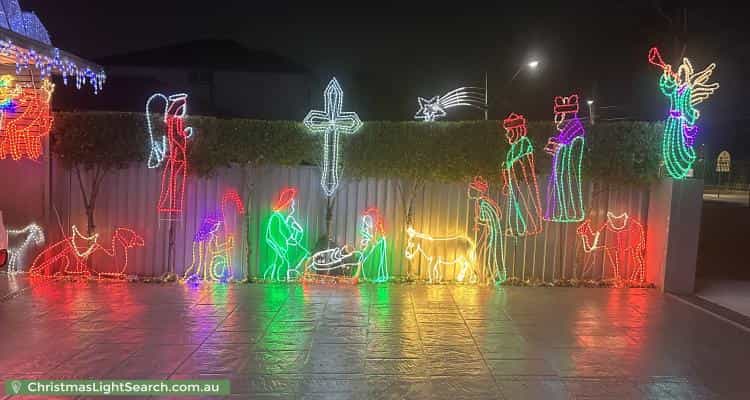 Christmas Light display at 25 Ringrose Avenue, Greystanes