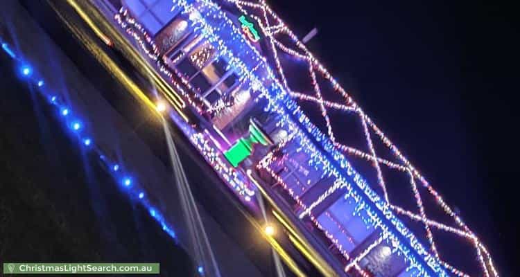 Christmas Light display at 9 Palomino Court, Roseworthy