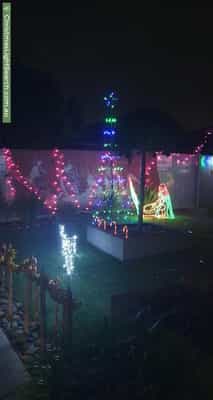 Christmas Light display at 17 Clarendon Drive, Keysborough