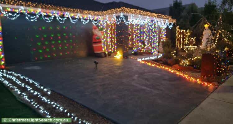 Christmas Light display at 23 Snedden Street, Armstrong Creek