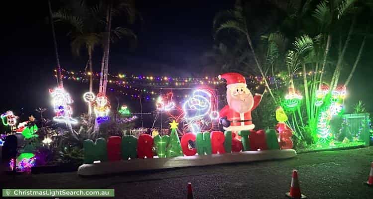 Christmas Light display at 30 Sambit Street, Tanah Merah