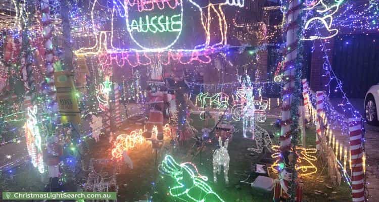 Christmas Light display at 45 Days Road, Croydon Park