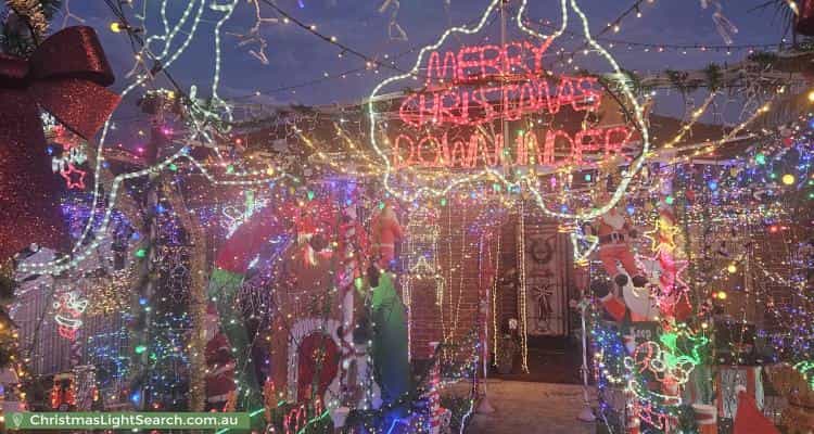 Christmas Light display at 45 Days Road, Croydon Park