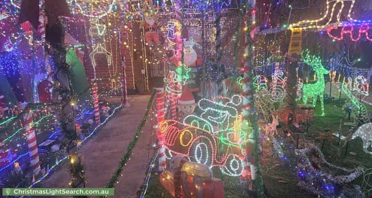 Christmas Light display at 45 Days Road, Croydon Park