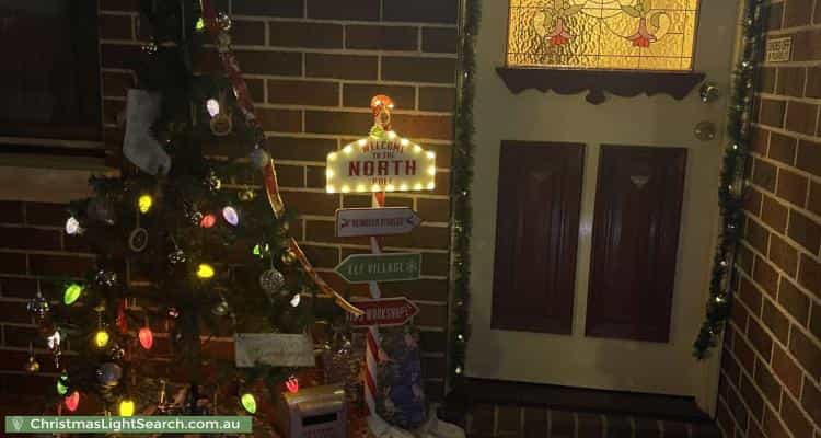 Christmas Light display at 20 Caradon Drive, Truganina