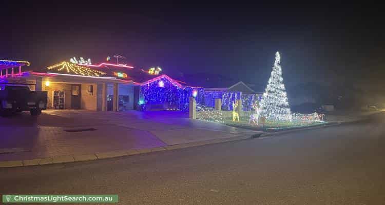 Christmas Light display at 90 Pelican Parade, Ballajura