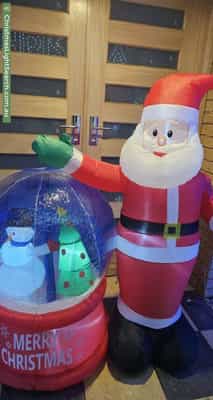 Christmas Light display at 3 Fernando Place, Safety Bay