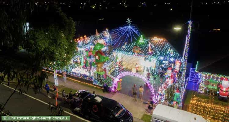 Christmas Light display at 248 South Circuit, Oran Park