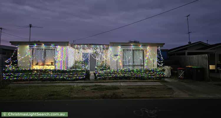 Christmas Light display at 36 Black Forest Road, Werribee