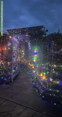 Christmas Light display at 3 Meehan Close, Karabar