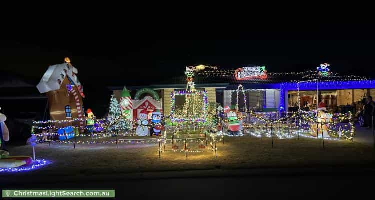 Christmas Light display at 25 Clarafield Meander, Tapping