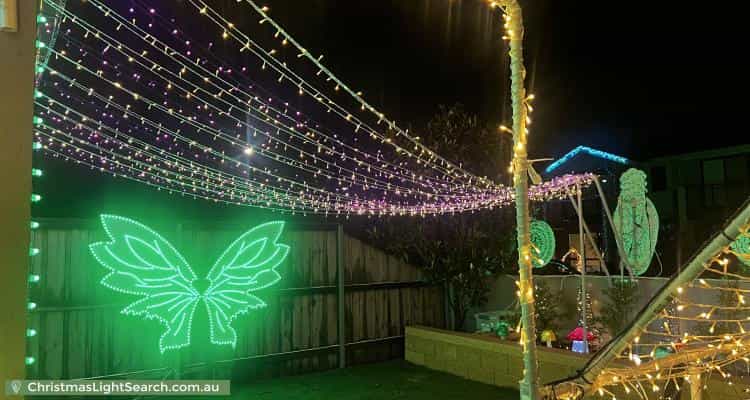Christmas Light display at 91 Hennessy Avenue, Moorebank