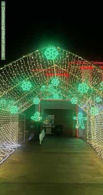 Christmas Light display at 91 Hennessy Avenue, Moorebank