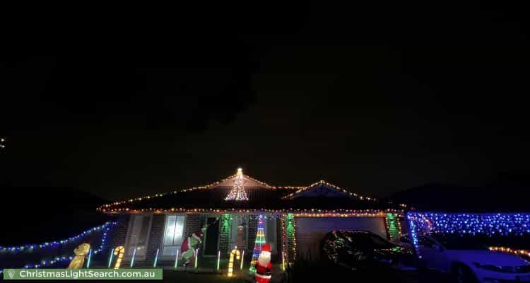 Christmas Light display at 29 Ambiance Crescent, Narre Warren South