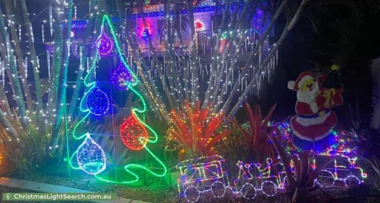Christmas Light display at 14 Clark Terrace, Sandstone Point