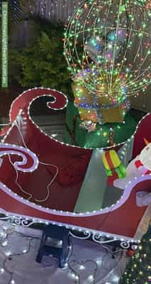 Christmas Light display at 14 Clark Terrace, Sandstone Point