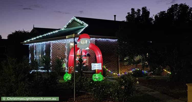 Christmas Light display at 7 Kinsale Court, Strathfieldsaye