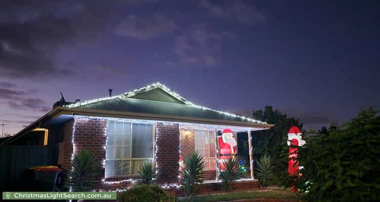 Christmas Light display at 7 Kinsale Court, Strathfieldsaye