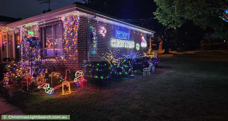 Christmas Light display at 52 Blackwood Park Road, Ferntree Gully