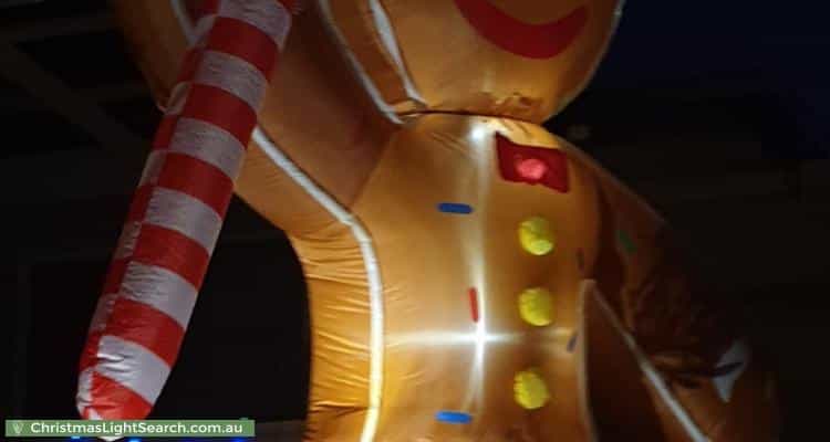 Christmas Light display at 8 Parsons Road, Reynella