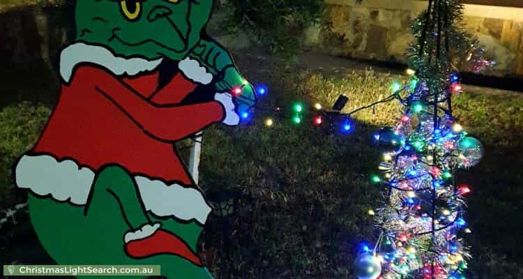 Christmas Light display at 8 Parsons Road, Reynella