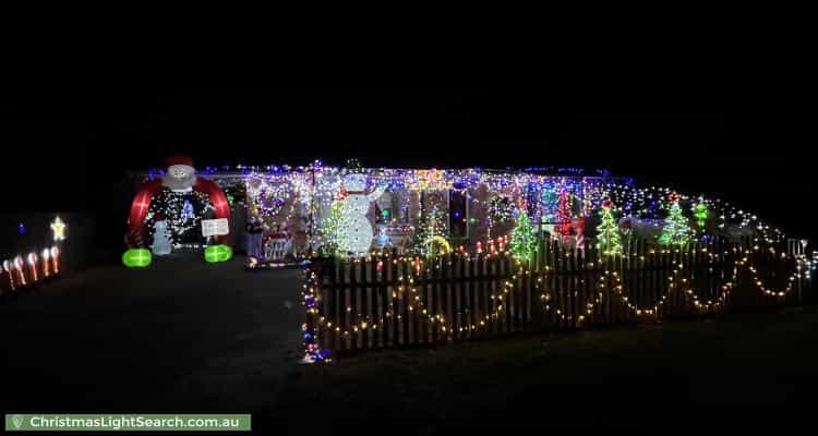 Christmas Light display at  Lalor Road, Kenwick