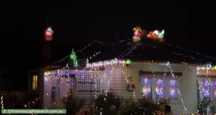 Christmas Light display at 37 Wilsons Lane, Sebastopol