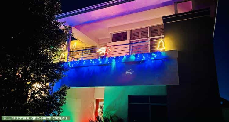 Christmas Light display at 17 Morey Crescent, Bayswater