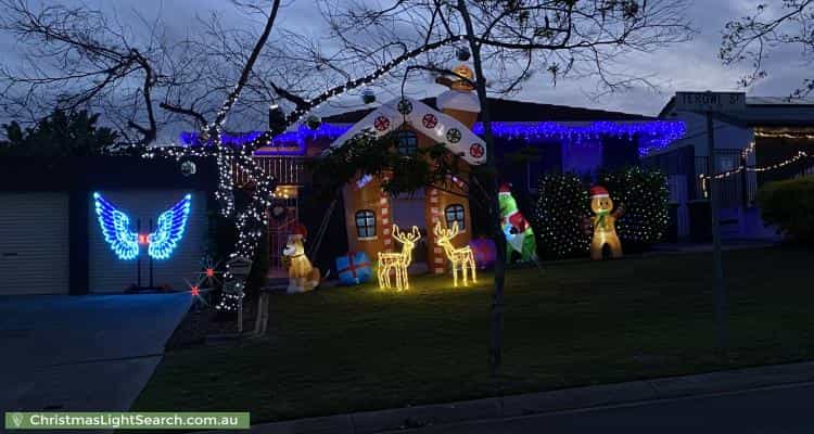 Christmas Light display at 18 Terowi Street, Sunnybank Hills