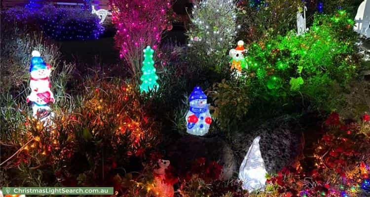 Christmas Light display at 2 Kingburn Court, Templestowe