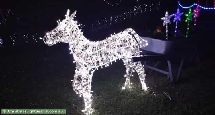 Christmas Light display at 17 Stamford Street, Wendouree