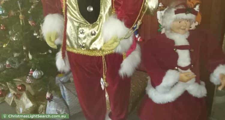 Victoria christmas lights map