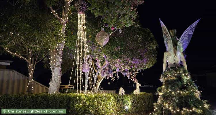 Christmas Light display at 14 Frawley Gardens, Murdoch