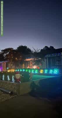 Christmas Light display at 1 Curnow Place, Chisholm