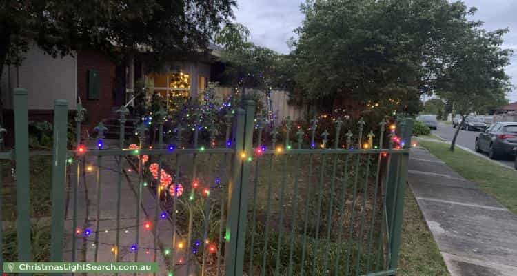 Christmas Light display at 10 Fairmont Street, Kings Park