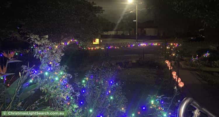 Christmas Light display at 10 Fairmont Street, Kings Park