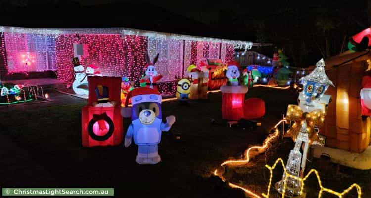 Christmas Light display at 40 Norfolk Crescent, Bundoora