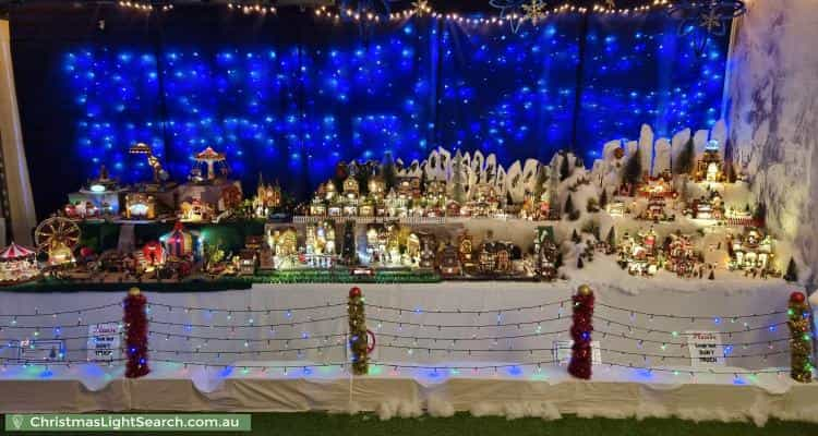 Christmas Light display at 22 Golden Avenue, Calamvale