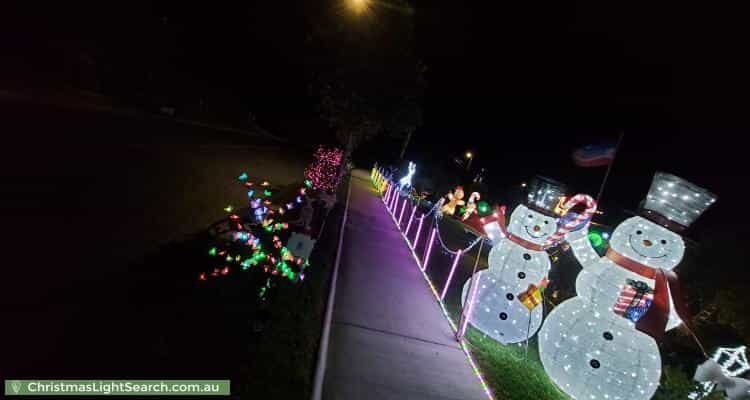 Christmas Light display at 17 Blucher Street, Ferntree Gully