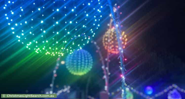 Christmas Light display at 29 Purtell Street, Bentleigh East