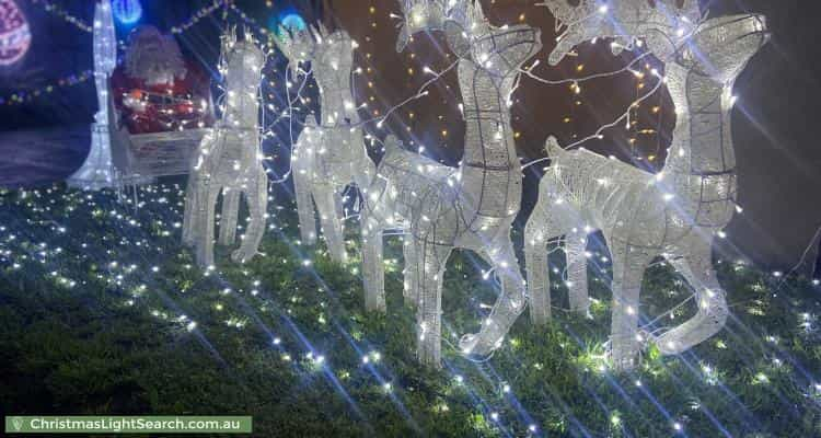 Christmas Light display at 29 Purtell Street, Bentleigh East