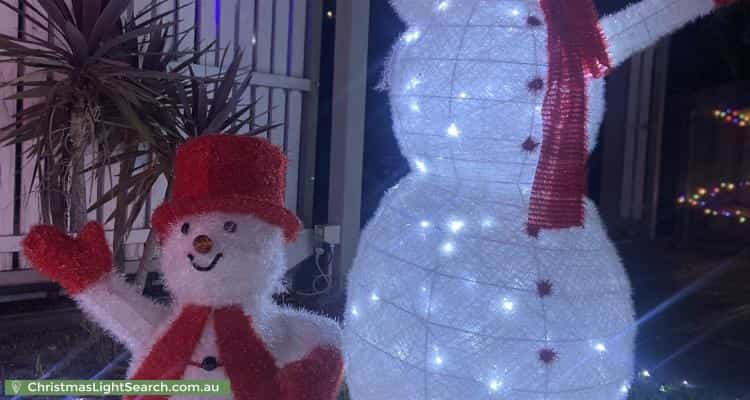 Christmas Light display at 29 Purtell Street, Bentleigh East