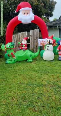 Christmas Light display at 32 Landstrom Quadrant, Kilsyth