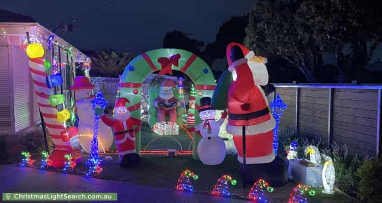 Christmas Light display at 1 Norman Avenue, Chelsea Heights