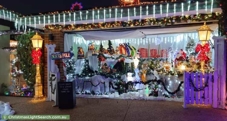 Christmas Light display at 22 Pepperbush Circuit, Cranbourne