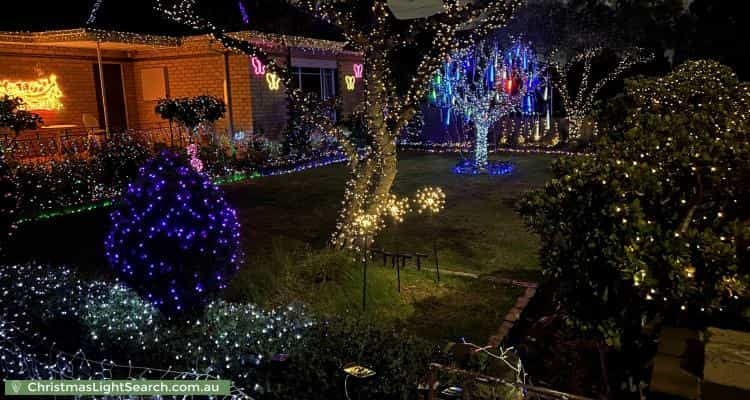 Christmas Light display at 55 Broadhurst Avenue, Reservoir