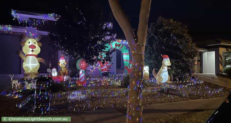Christmas Light display at 46 Laurimar Boulevard, Doreen