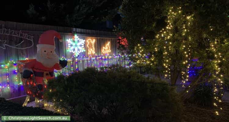 Christmas Light display at 4 Mertz Way, Point Cook