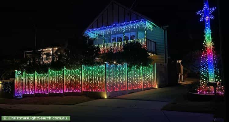 Christmas Light display at 8 Gilrey Street, Toowong